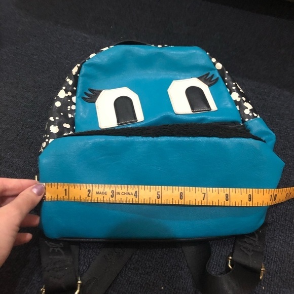 Betsey Johnson Blue & Black Mini Backpack main image 9